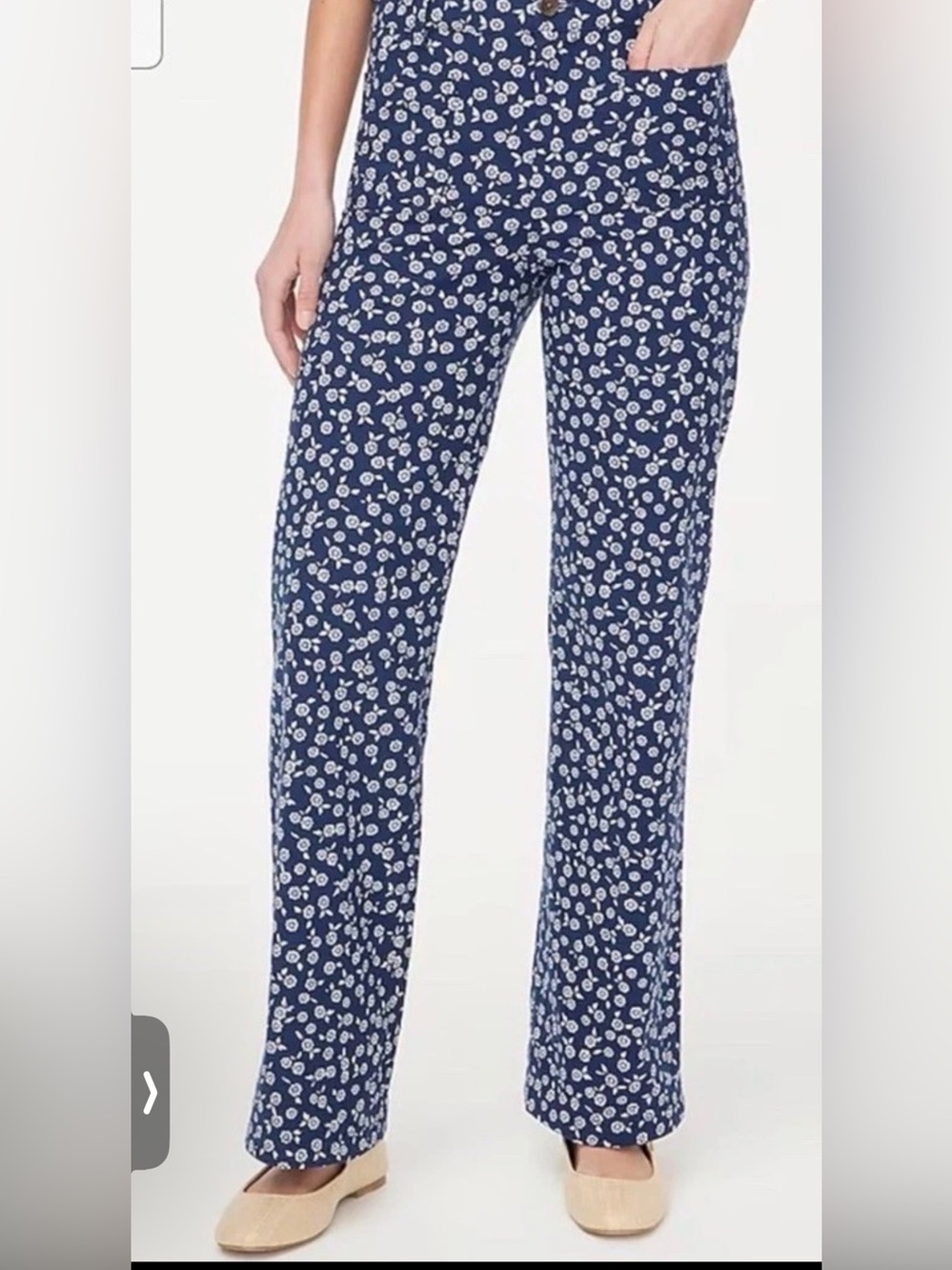 J.Crew Lizzie High-Rise Patch-Pocket Wide-Leg Pant (Style BW805) Size 27P NWT